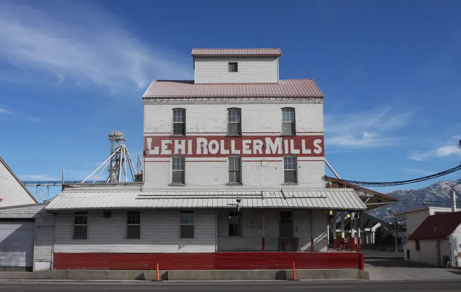 Lehi Roller Mills on Main Street